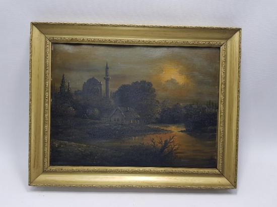 OSMANLI DÖNEMİ YAĞLI BOYA RESİM 