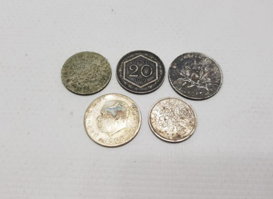 5 ADET YABANCI PARA LOTU 