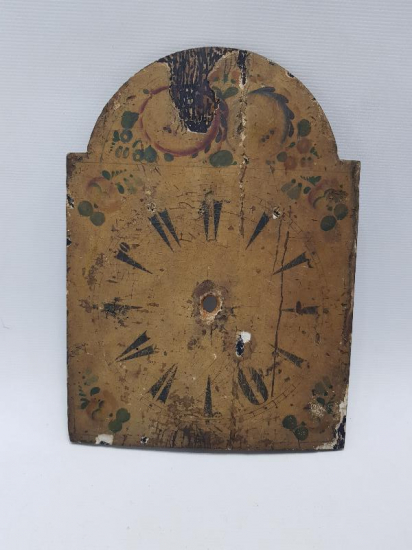 OSMANLI DÖNEMİ EL BOYAMA EDİRNEKARİ SAAT KADRANI