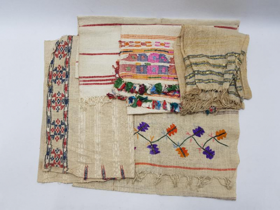 OSMANLI DÖNEMİ 5 ADET HAVLU 