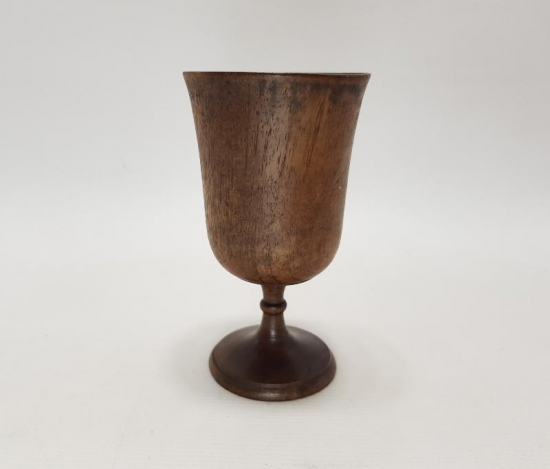 OSMANLI DÖNEMİ MARAŞ İŞİ AHŞAP KADEH 