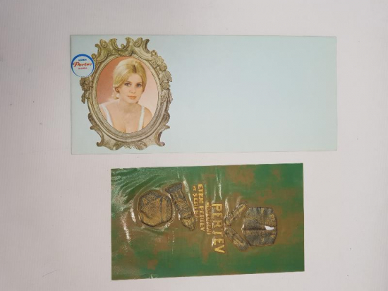 PERTEV MUZTAHZARATI ETEM PERTEV ZARF VE ETİKET