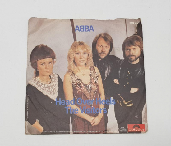 ABBA 45 DEVİR PLAK HEAD OVER HEELS & THE VISITORS