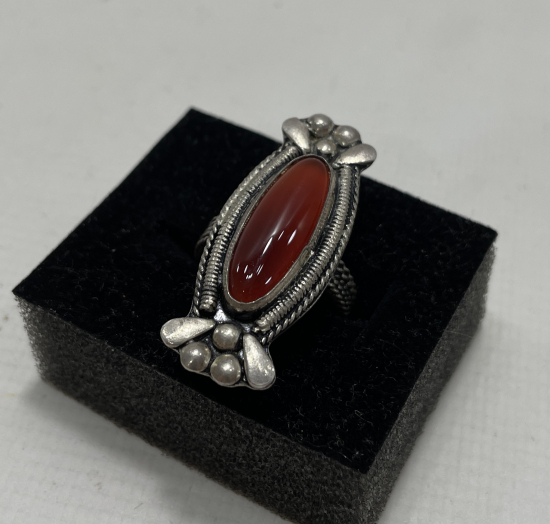 AKİK TAŞLI ÖZEL YAPIM ANTKA YÜZÜK