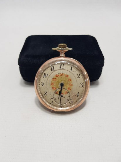 OSMANLI DÖNEMİ GÜMÜŞ ZENITH CEP SAATİ 