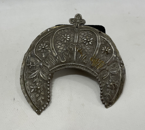 OSMANLI DÖNEMİ NADİR FORMDA TUĞRALI İKONA TACI