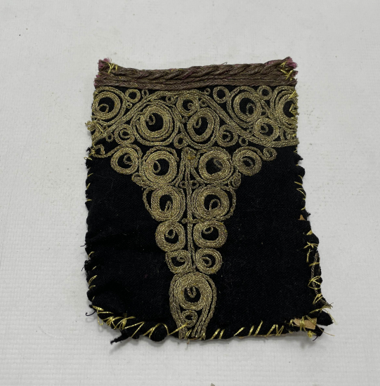 OSMANLI DÖNEMİ SIRMA İŞÇİLİKLİ KESE