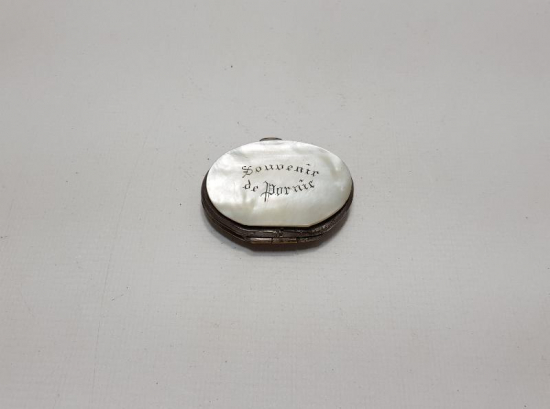 1880'LERDEN GÜMÜŞ VE SEDEFTEN MAMÜL MİNİ CÜZDAN