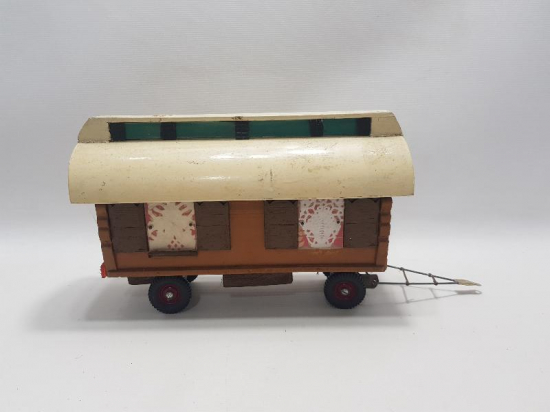 ANTİKA AHŞAP OYUNCAK VAGON 