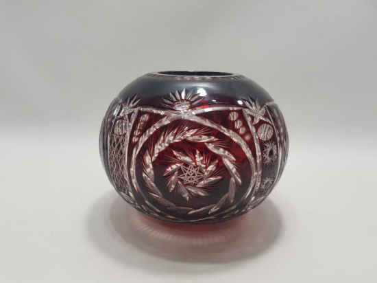 BÜYÜK BOY BOHEM KRİSTAL VAZO 