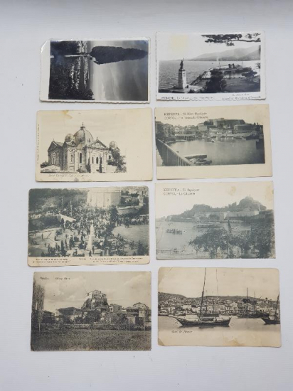 YUNAN KARTPOSTAL VE RESİMLERİ LOTU 