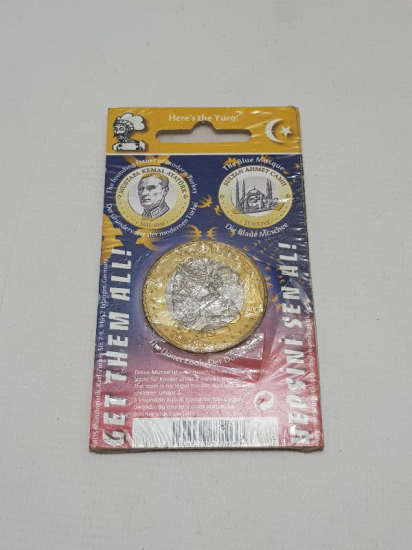 YAŞASIN DÖNER KONULU 3 EURO HATIRA PARA