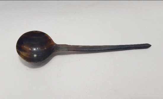 OSMANLI DÖNEMİ TEKKE İŞİ BOYNUZ KAŞIK 