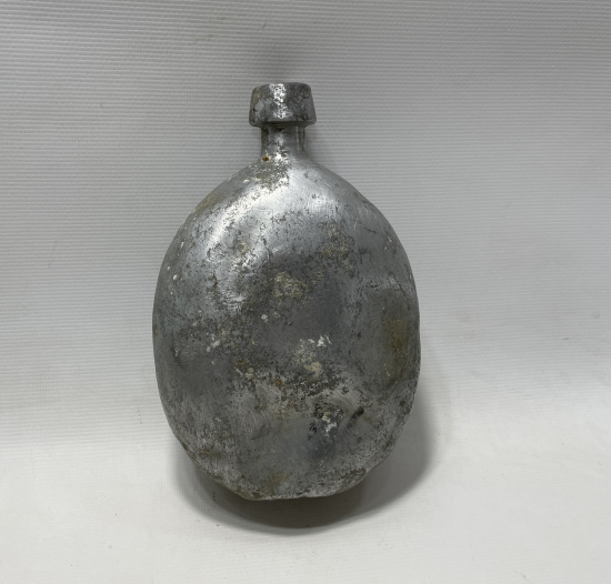 1. DÜNYA SAVAŞI DÖNEMİ ASAKİRİ ŞAHANE YAZILI OSMANLI ASKER MATARASI