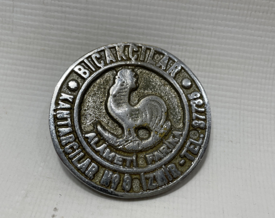 CUMHURİYET BAŞLARI İZMİR İŞİ KANTAR AMBLEMİ