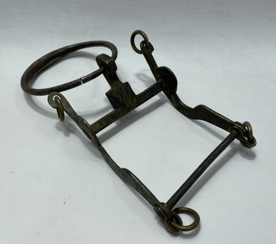 OSMANLI DÖNEMİ ÇOK NADİR ÇERKES İŞİ BOY AMBLEMLİ AT GEMİ