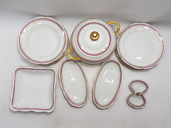 ANTİKA PORSELEN YEMEK TAKIMI 