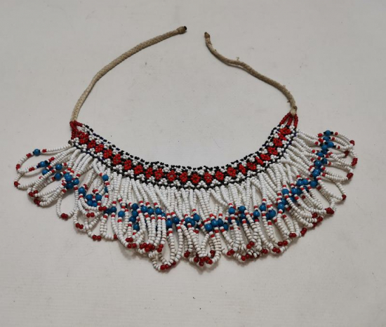 OSMANLI DÖNEMİ EGE BÖLGESİ BONCUK İŞİ KADIN GERDANLIĞI