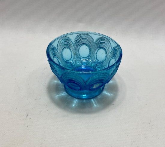 ANTİKA MAVİ KRİSTAL CAM ŞEKERLİK