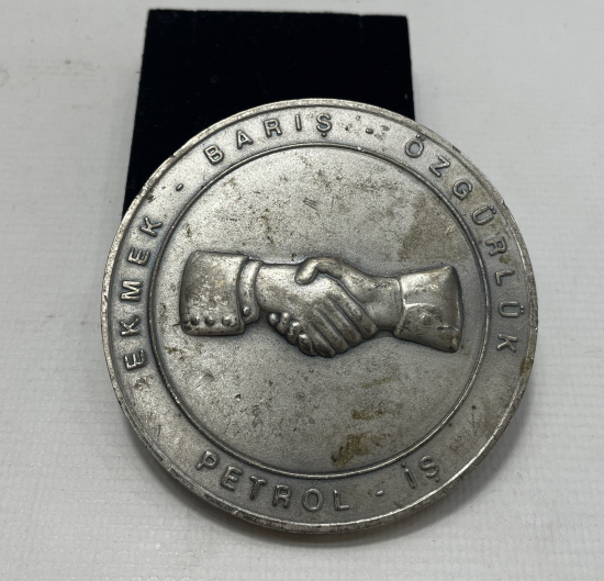 1950 PETROL İŞ BÜYÜK BOY MADALYON