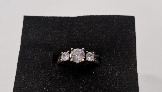 MARGAZİT TAŞLI 3 TAŞ YÜZÜK