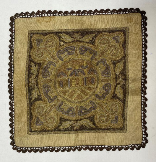 OSMANLI DÖNEMİ AYASOFYA CAMİİ RESİMLİ SUZENİ ÖRTÜ 