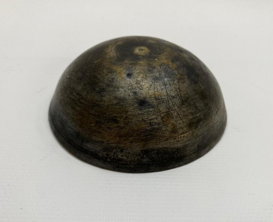 OSMANLI DÖNEMİ YUVARLAK FORMLU BRONZ KASE 