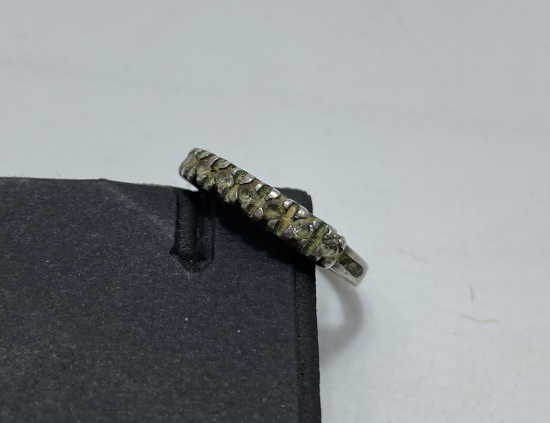 7 TAŞ ANTİKA PIRLANTA YÜZÜK