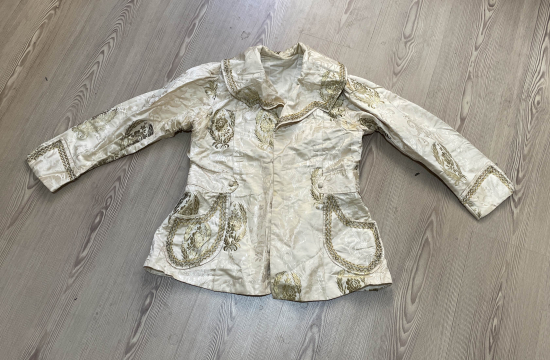 OSMANLI DÖNEMİ İPEK ATLAS GELİN CEKETİ