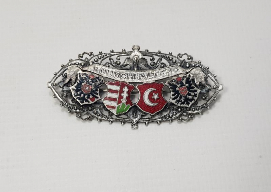 1. DÜNYA SAVAŞI GÜMÜŞ İTTİFAK ROZET 