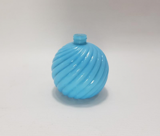 ANTİKA MAVİ RENKLİ OPAL PARFÜM ŞİŞESİ