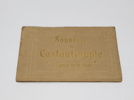 OSMANLI DÖNEMİ FARKLI FORMDA İSTANBUL KARTPOSTAL ALBÜMÜ