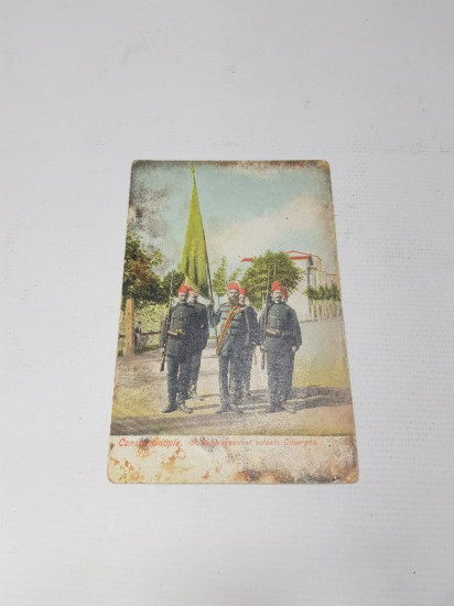1. DÜNYA SAVAŞI DÖNEMİ SANCAKTAR OSMANLI ASKERLERİ 