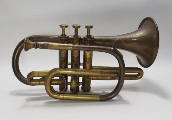 OSMANLI DÖNEMİ ASKERİ TROMPET 