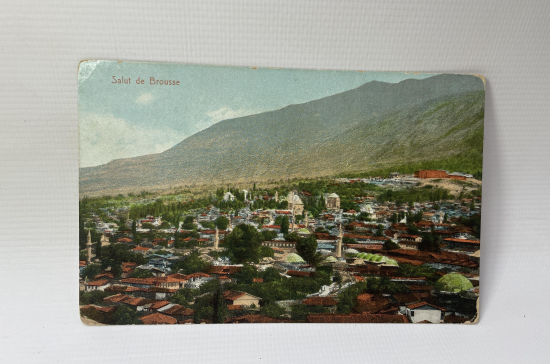 OSMANLI DÖNEMİ BURSA KARTPOSTALI