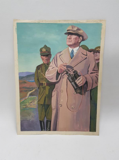 ATATÜRK ASKERİ HAVACILIK TATBİKATINDA RESİM 