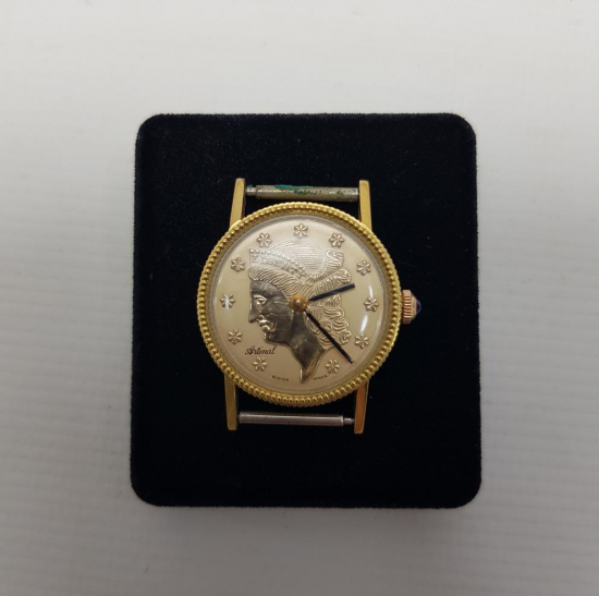 ARTINAL SWISS MADE MARKA LIBERTY DOLLAR GÖRSELLİ BAYAN KOL SAATİ 