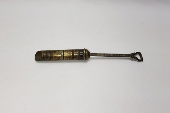 OSMANLI DÖNEMİ BRONZ BARUTLUK 