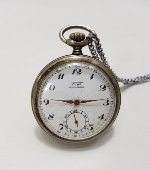 TISSOT GÜMÜŞ CEP SAATİ 