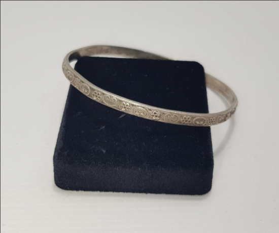 ANTİKA GÜMÜŞ BİLEZİK 