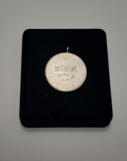 DOĞUBANK AÇILIŞI HATIRASI GÜMÜŞ MADALYON 