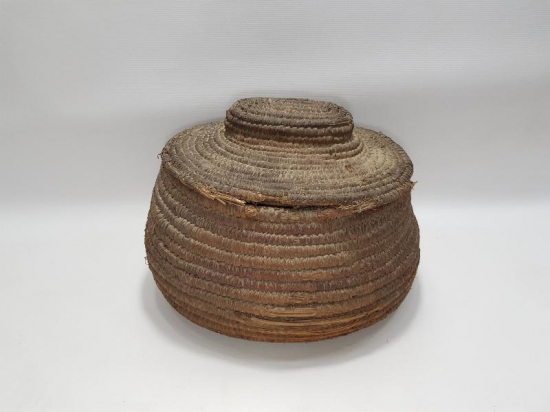 OSMANLI DÖNEMİ TEKKE İŞİ HASIR SEPET 