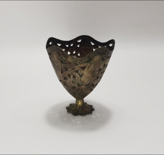 OSMANLI GÜMÜŞ FİNCAN ZARFI 