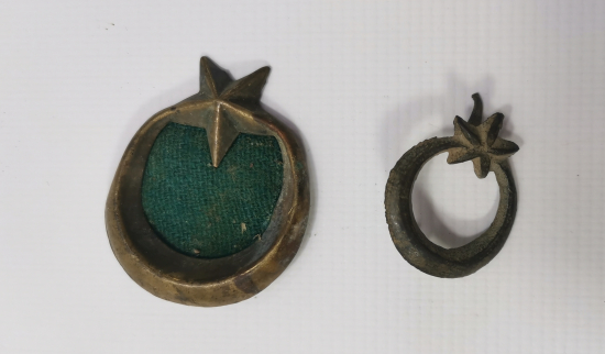 OSMANLI DÖNEMİ 2 ADET SUBAY BRÖVESİ