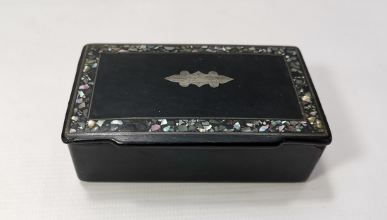 OSMANLI DÖNEMİ PAPİER MACHE TÜTÜN TABAKASI