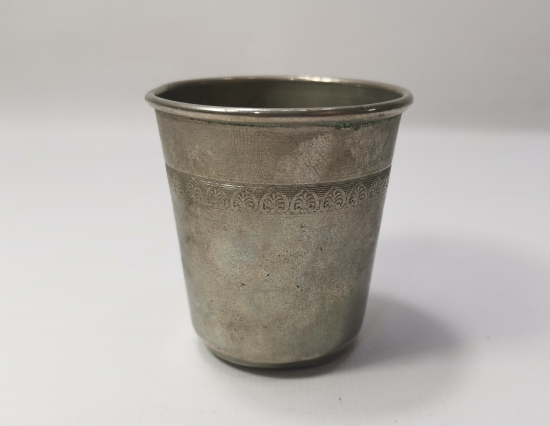 GÜMÜŞ KAPLAMA ANTİKA SU BARDAĞI