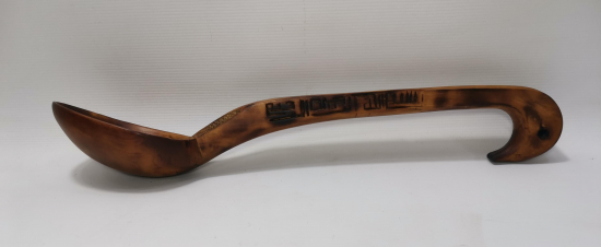 ÜZERİ DUALI BÜYÜK BOY AHŞAP ŞİFA KEPÇESİ- KAŞIĞI