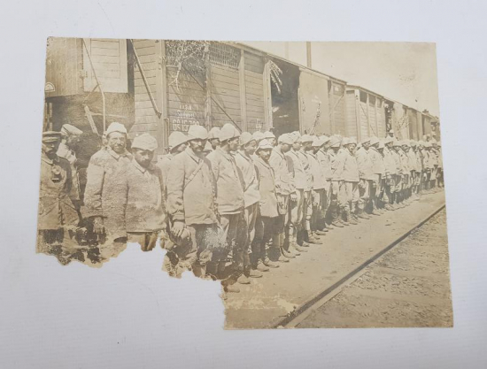 1. DÜNYA SAVAŞI GALİÇYA CEPHESİNDE TÜRK ASKERLER FOTOĞRAFI 