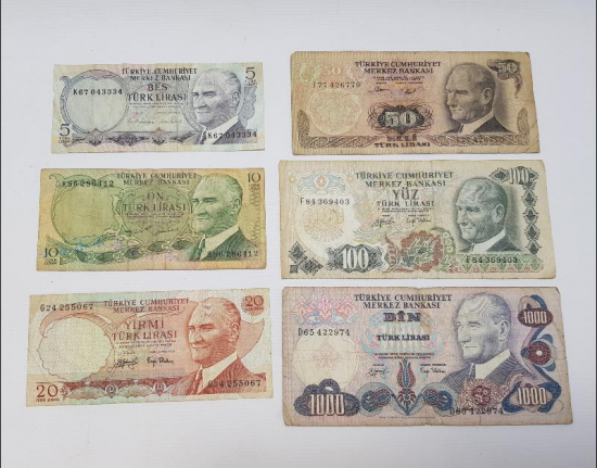 6. EMİSYON KAĞIT PARA LOTU 