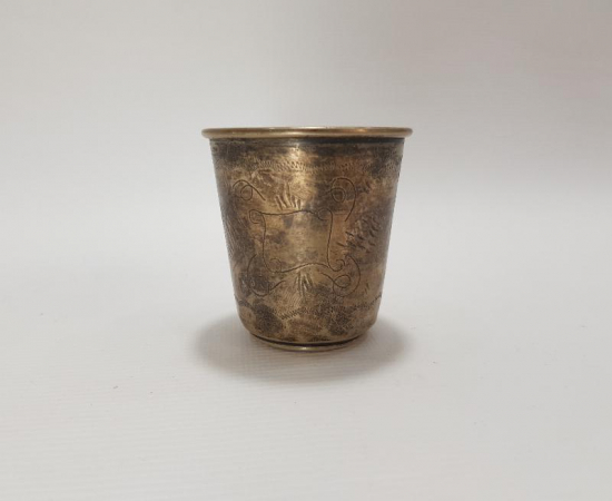 ANTİKA GÜMÜŞ BARDAK 